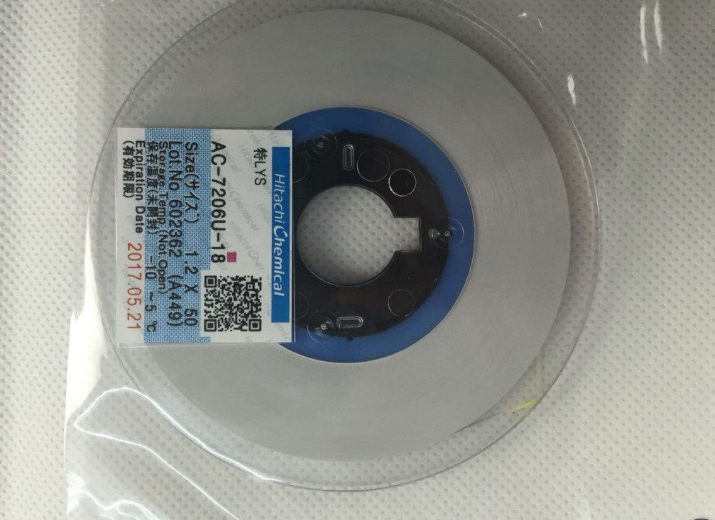 Hitachi ACF AC-7206u-18 Glass Repair Tape Anisotropic Conductor 1.2MM*50M
